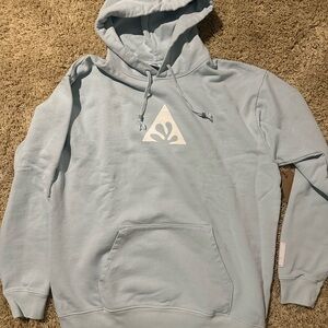 Wasted Collective Light Blue Hoodie Size XL Unisex NWT